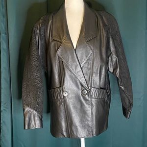 Vintage Leather Coat